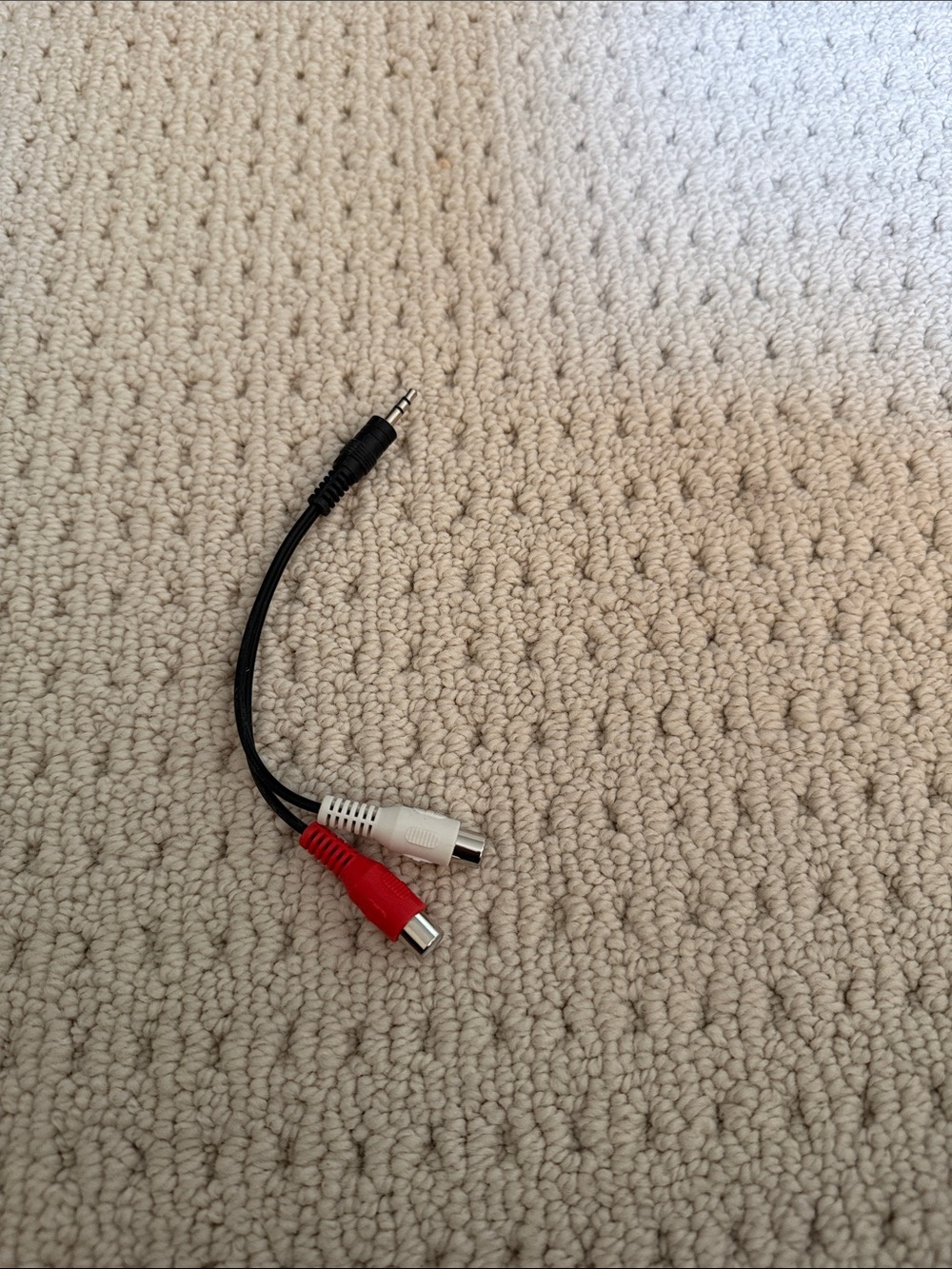 3.5mm to Dual RCA Adapter Cable - Black, Red & White